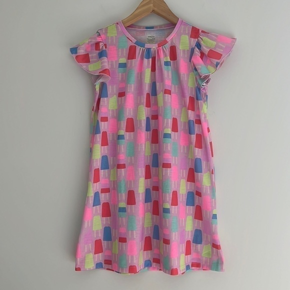J. Crew Crewcuts Ice Cream Summer Sundress Dress Size 8-9 NWT - Picture 9 of 9